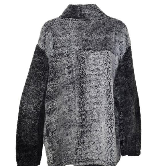 OSU Oklahoma State Cowboys Fleece Pullover 1/4 Zip Jacket Pockets Womens XL - Picture 2 of 8